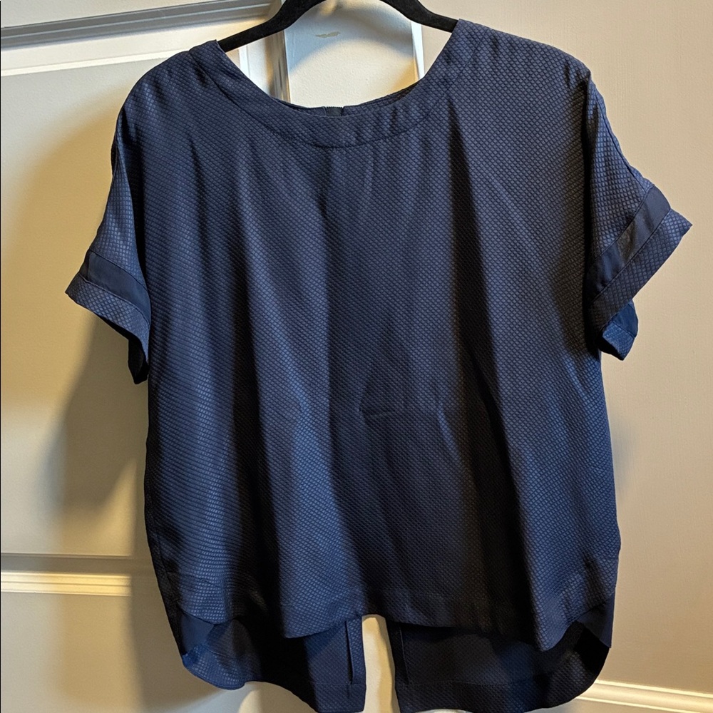 Chic Navy Women's Blouse